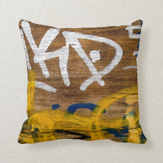 Coussin Graffity Holz - la madera de la pintada - Graffiti