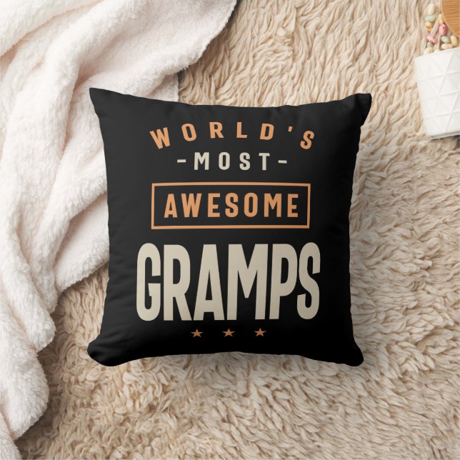 Coussin Gramps : Le grand-père ultime (Couverture)