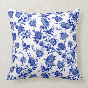 Coussin Grand carreau Alstan Delft de coton