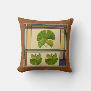 Coussin Grand Ginkgo Art pour vos Arts & Artisanat Bungalo