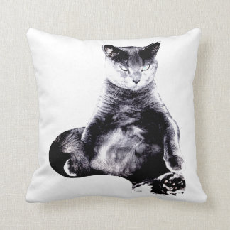 Coussin Grand gros jet de chat