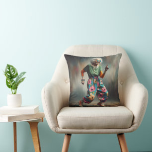 Coussin Grand-mère dansante