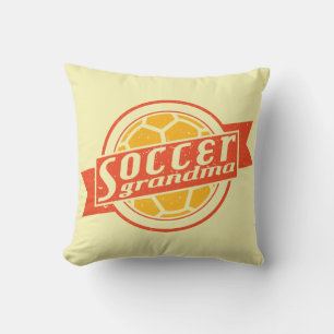 Coussin Grand-Mère De Football Nom Et Numéro