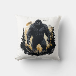 Coussin Grand Pied Dans La Forêt