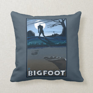 Coussin Grand pied marchant par le terrain de golf