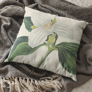Coussin Grand Trillium Fleuri