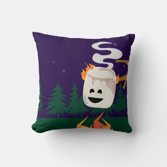Coussin Grande guimauve de Smore (Recto)