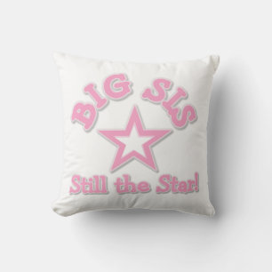 Coussin Grande soeur toujours les cadeaux des étoiles
