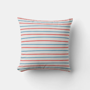 Coussin Grandes bandes Nautiques