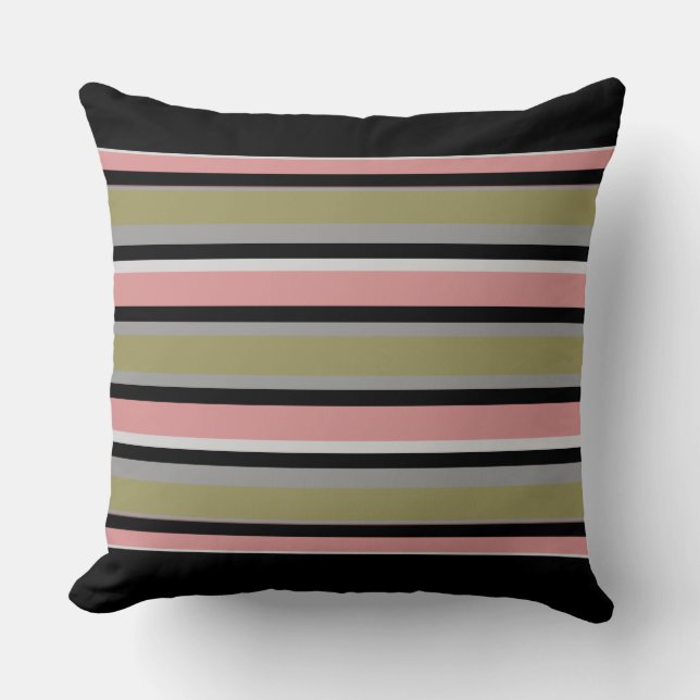 Coussin Grandes noires de la Pêche de Chartreuse (Recto)