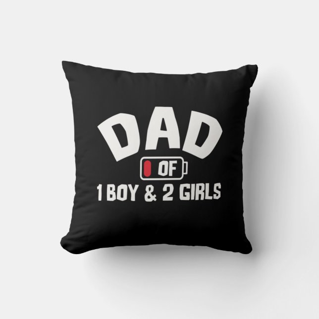 Coussin Grandfather Quotes | Dad Of One Boy (Recto)
