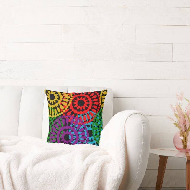 Coussin Grands cercles (Canapé)