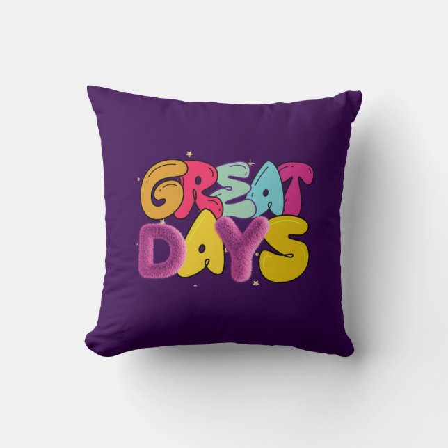 Coussin Grands jours (Recto)