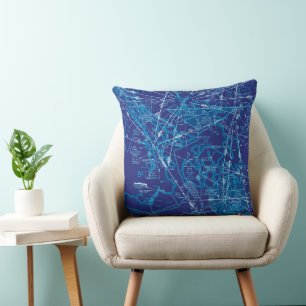 Coussin Graphique aéronautique