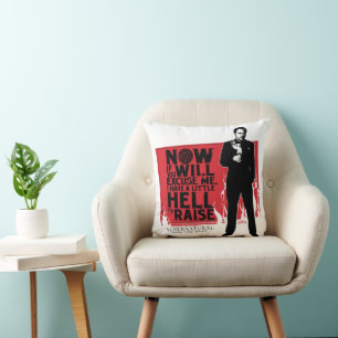 Coussin Graphique de citation de Crowley surnaturelle