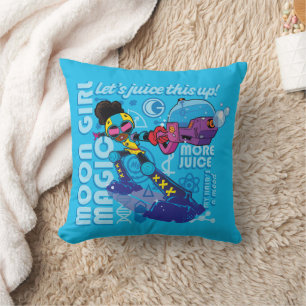 Coussin Graphique de citation de la créatrice de bulles de