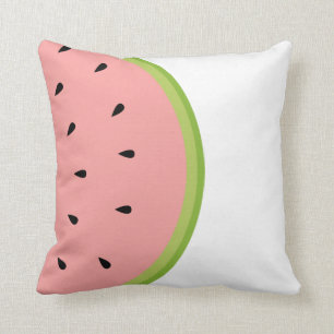 Coussin graphique de fruit de pastèque