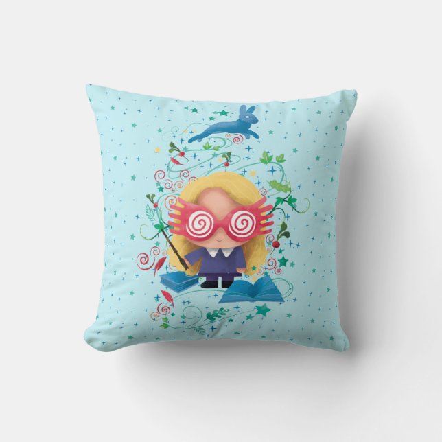 Coussin Graphique de Harry Potter | Luna Lovegood (Recto)
