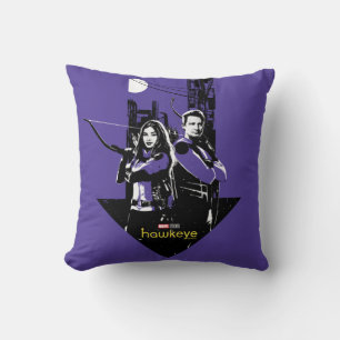 Coussin Graphique de Kate Bishop & Hawkeye Arrow