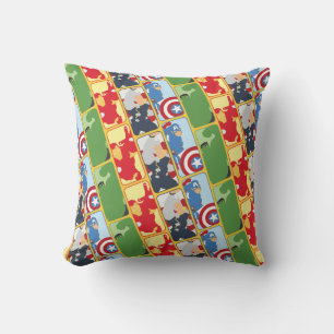 Coussin Graphisme Iconique Avengers