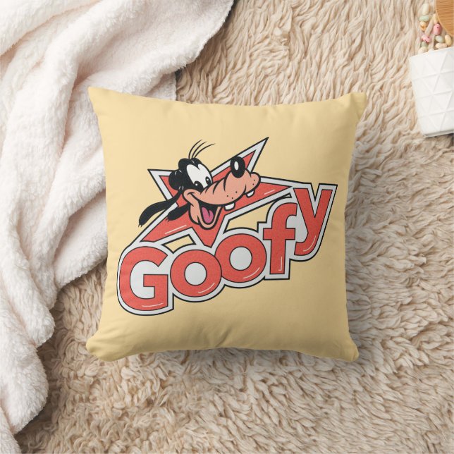 Coussin Graphisme Rétro Puissance Star Goofy (Couverture)
