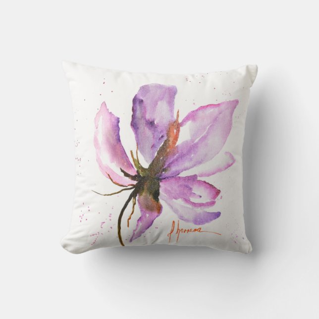 Coussin Gras Floral IV (Recto)
