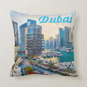 Coussin gratte-ciel moderne de Dubaï Corniche