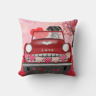 Coussin Great Dane Valentine's Day Delight