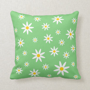 Coussin Green Daisy