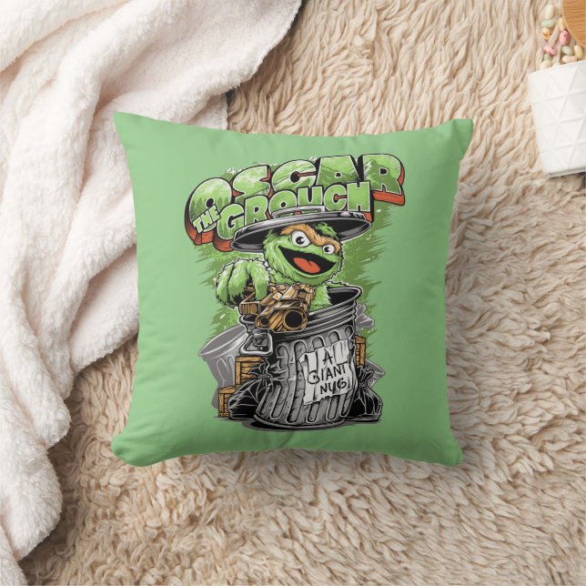 Coussin Green Garbage Monster (Couverture)