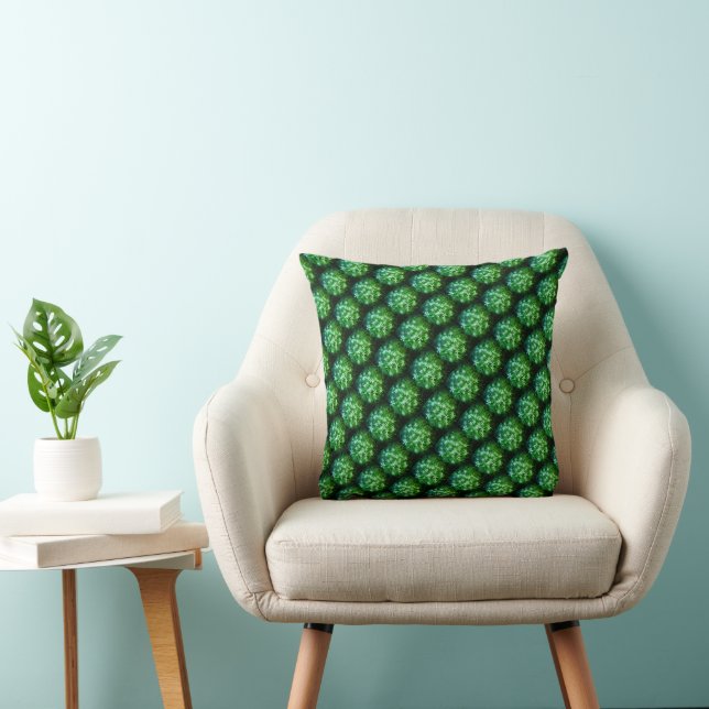 Coussin "Green Trellis" Lecteur (Chaise)