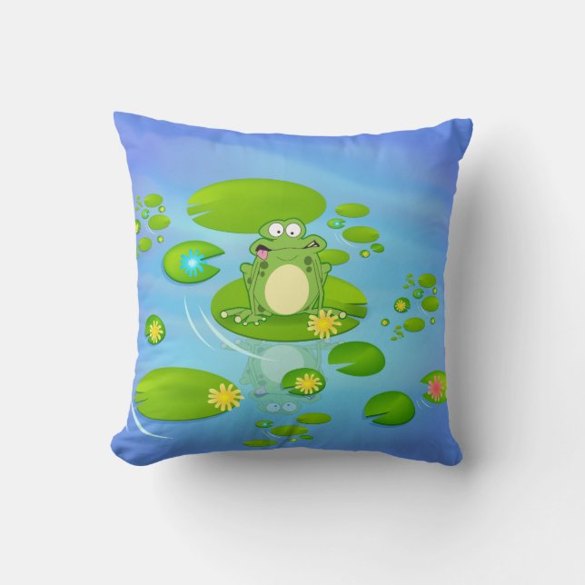 Coussin Grenouille (Recto)