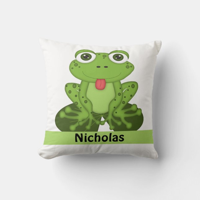 Coussin Grenouille (Recto)