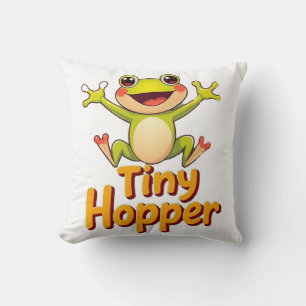 Coussin Grenouille Mignonne