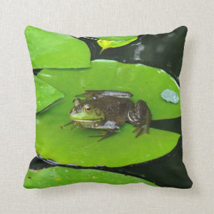 Coussin Grenouille mugissante sur Lilypads