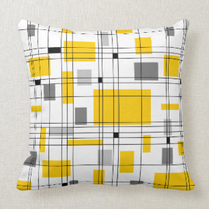 Coussin Grille du milieu du siècle