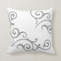 Coussin (gris) en ivoire de Cirrus