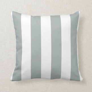 Coussin Gris gris et blanc de surface souple