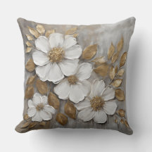 Gris Or Blanc Gras Floral