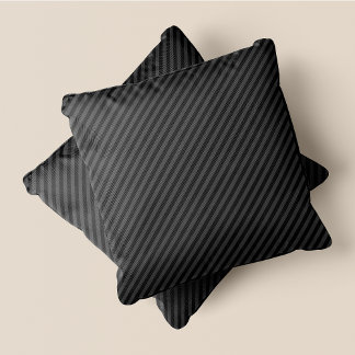 Coussin Gris Sur Gris Gris Grillé Simple & Chic Accent