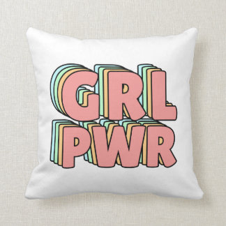Coussin GRL PWR Pastel