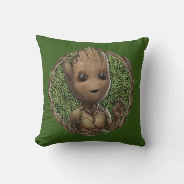 Coussin Groot Framed Badge (Recto)