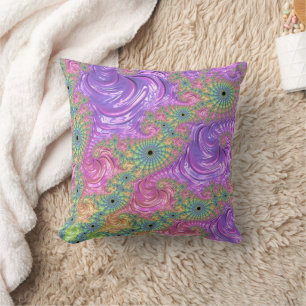Coussin Groovy Trippy Boho Tonale de Bijou Arc-en-Ciel Fra