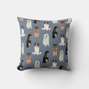 Coussin Gros chien de Noël