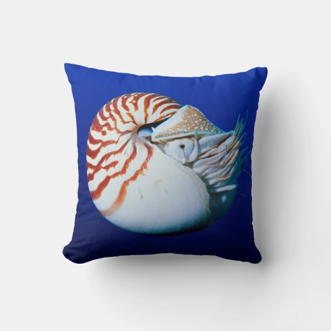 Coussin Gros Plan De Chambres Nautilus (Recto)