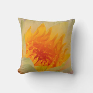 Coussin Gros plan d'un nénuphar