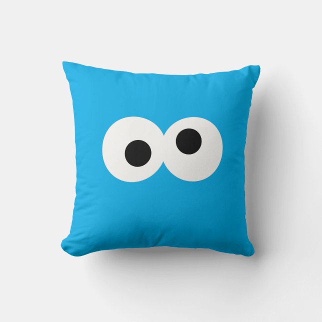 Coussin Gros visage de Cookies Monster (Recto)
