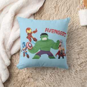 Coussin Groupe d'action Guri Hiru Avengers