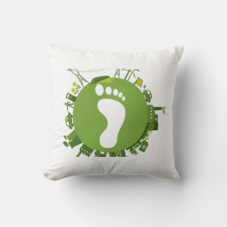 Coussin Grow Food Not Lawns Funny Gardening