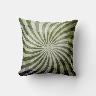 Coussin Grunge Spiral Burn